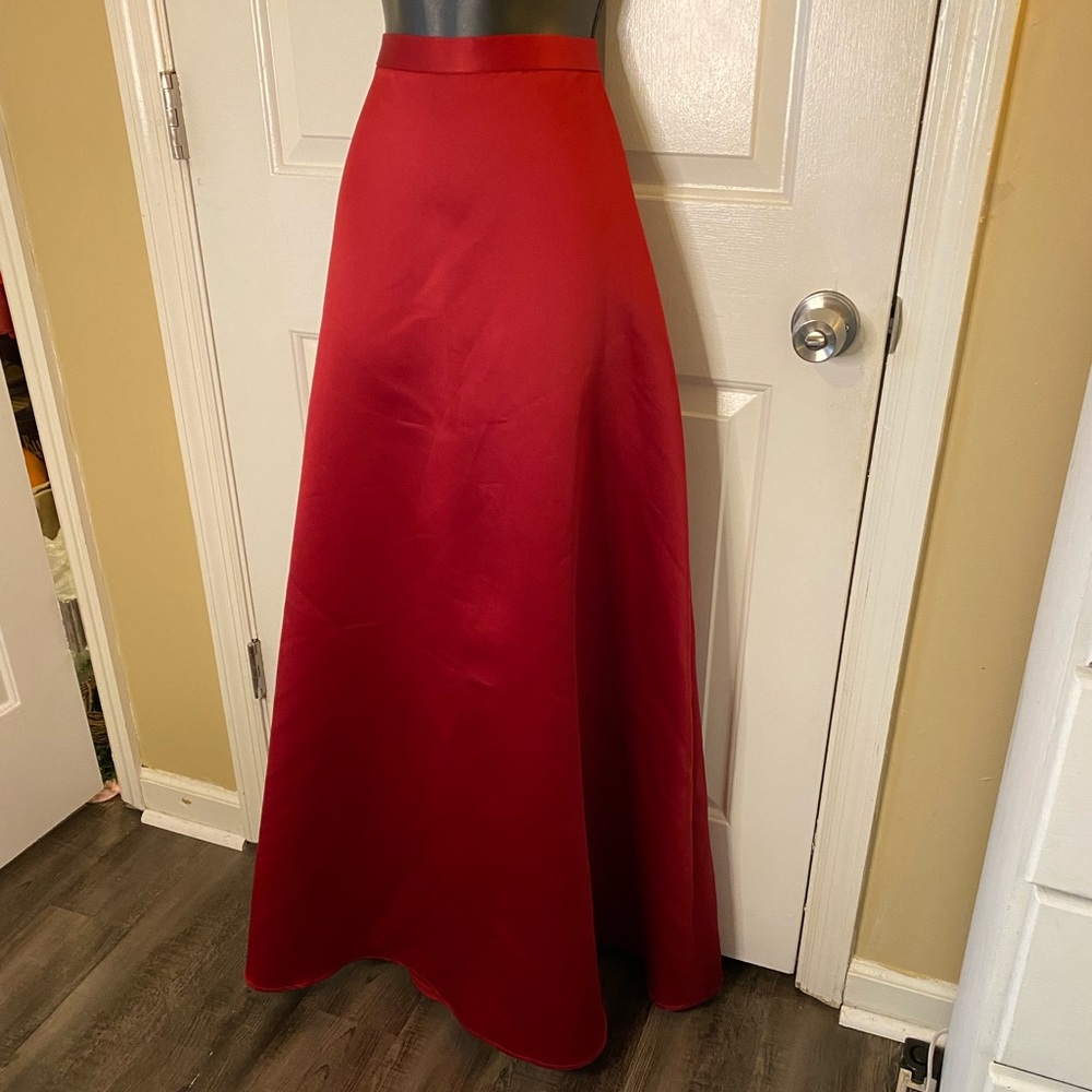 Formal Full Length High Rise Skirt